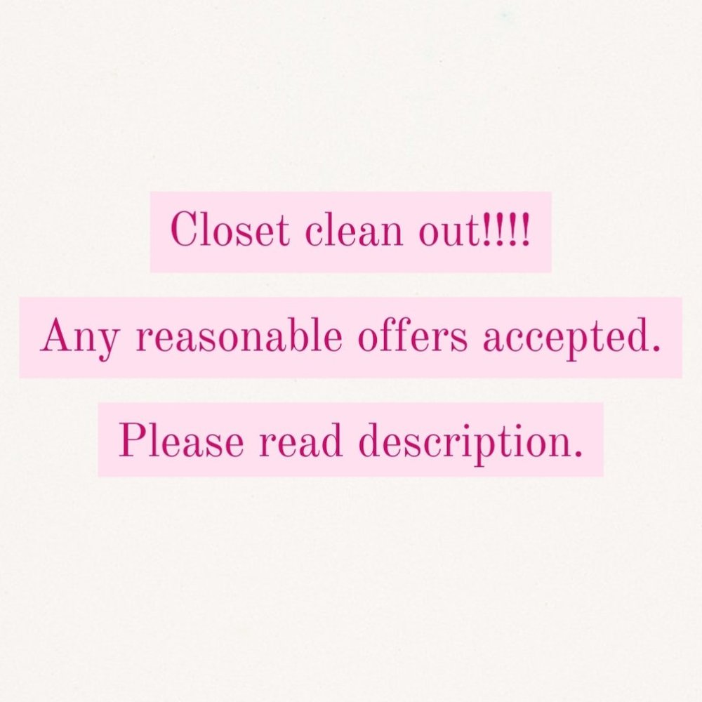 Please read description.